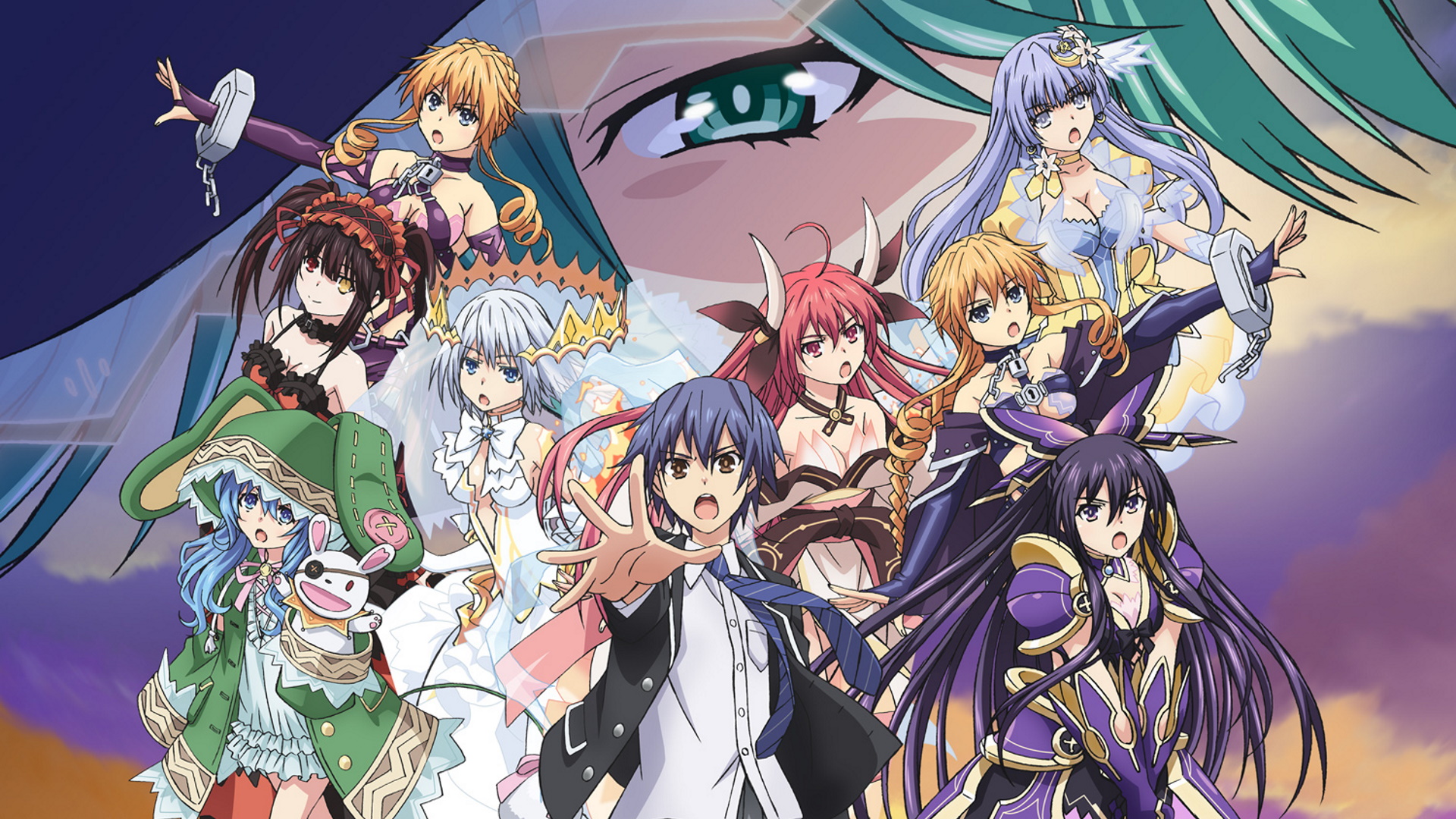 date a live episode 1 english dub -youtube -sub