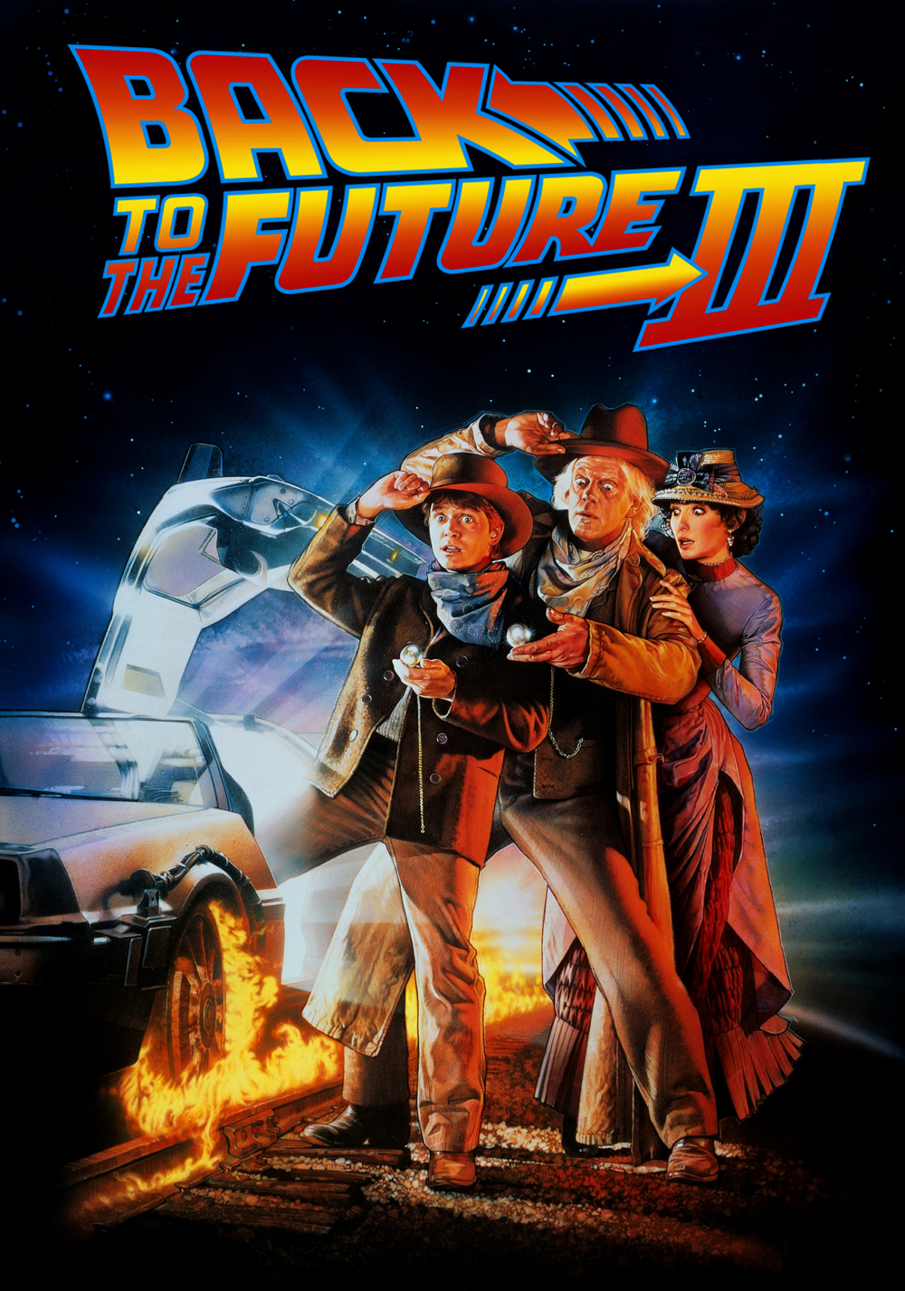 Back to the Future Part III film afişi (1990)