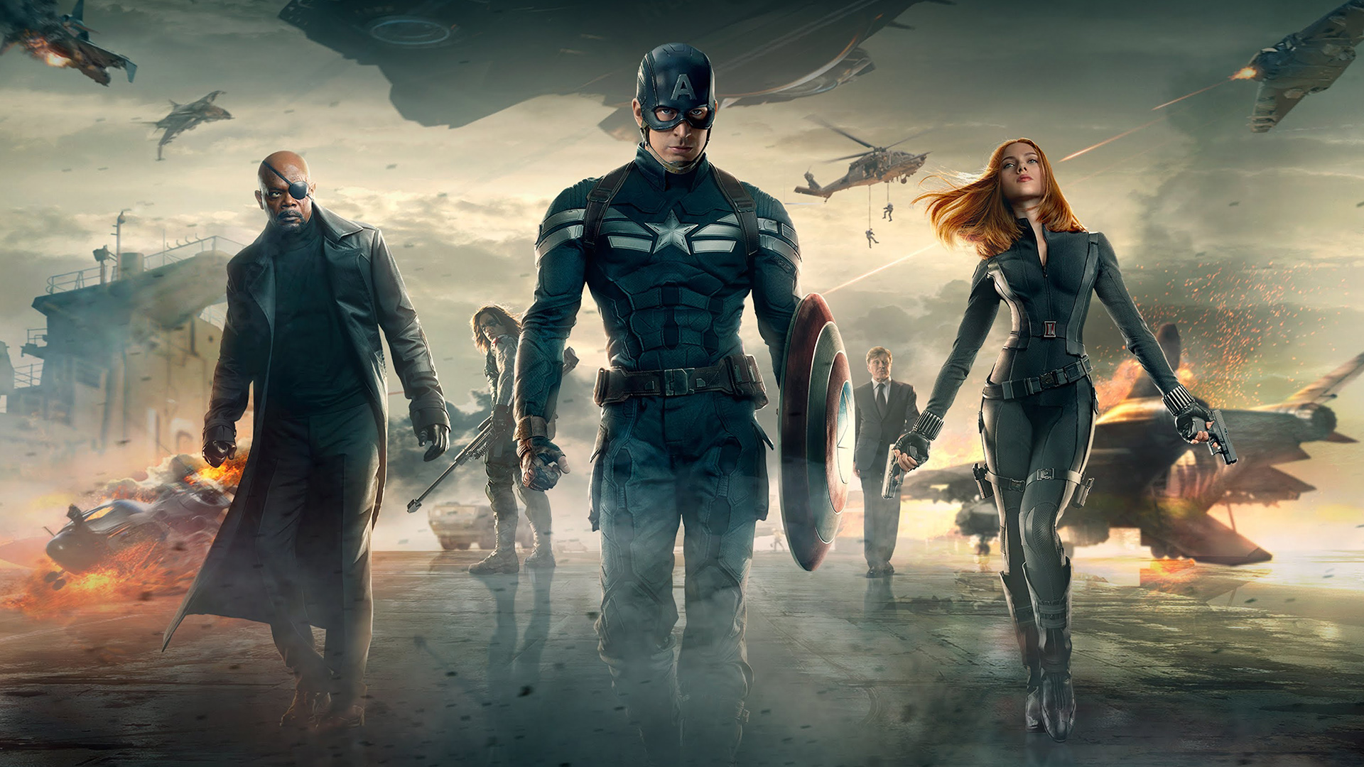 Captain America: The Winter Soldier — production image