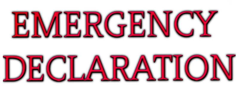 Emergency Declaration