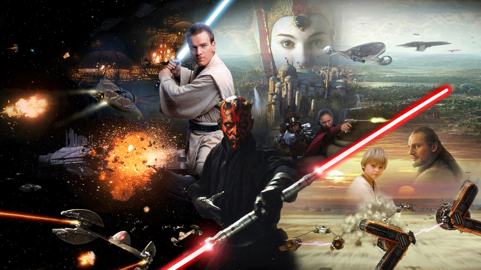 Star Wars: Episode I - The Phantom Menace — production image