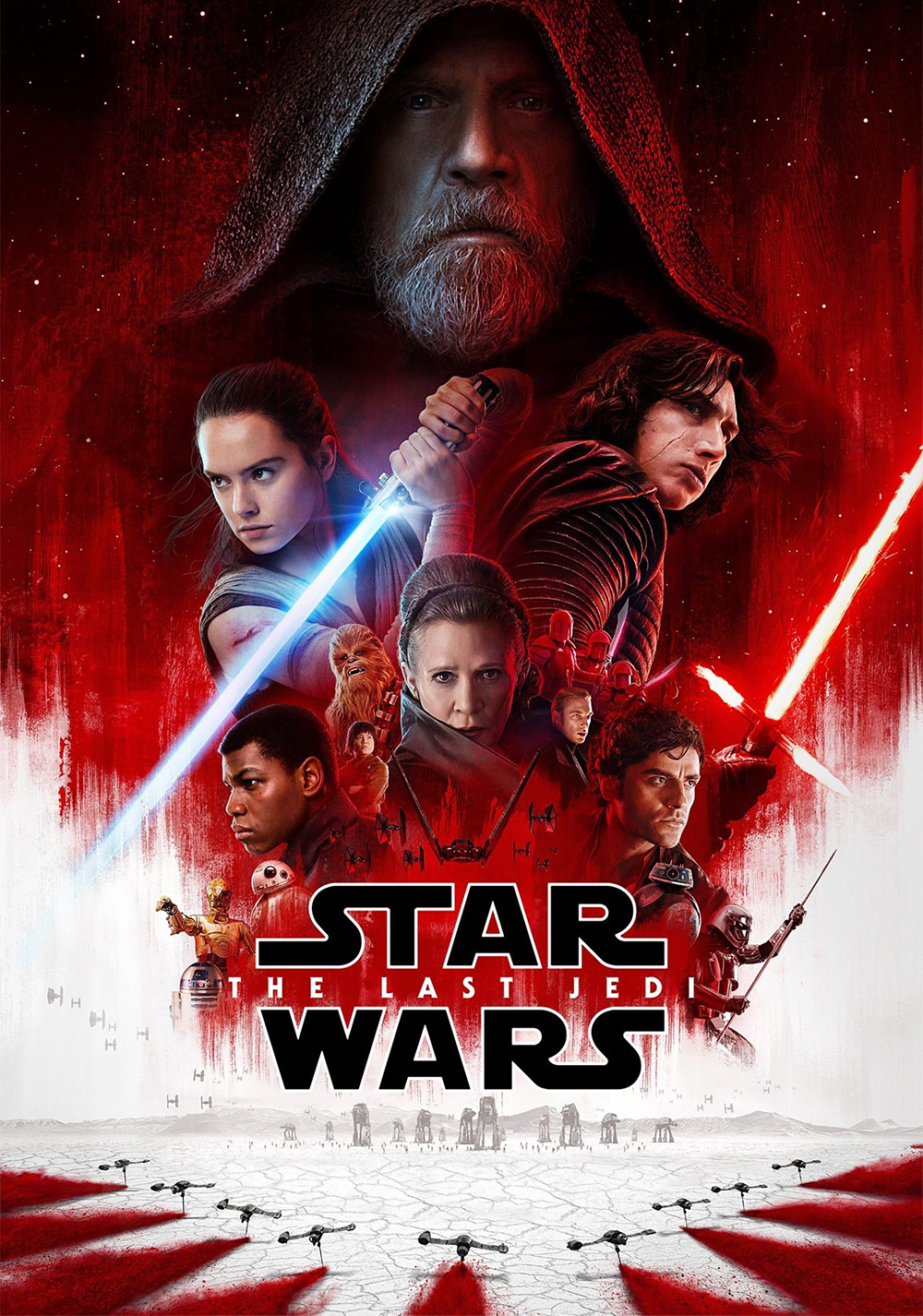 Star Wars: Episode VIII - The Last Jedi film afişi (2017)