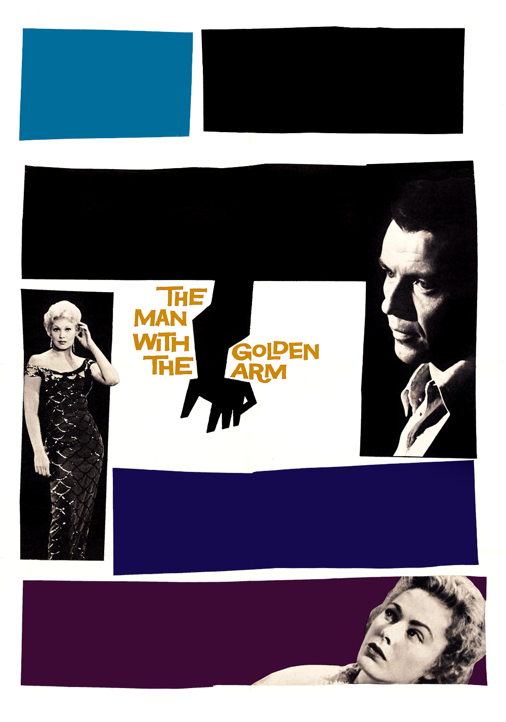 The Man with the Golden Arm film afişi (1955)