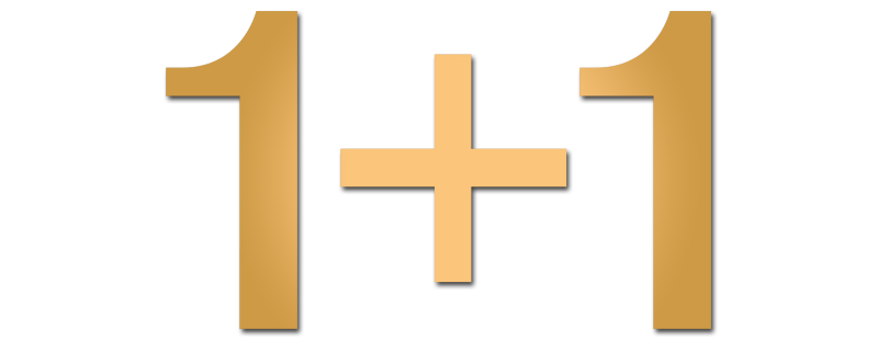 1+1